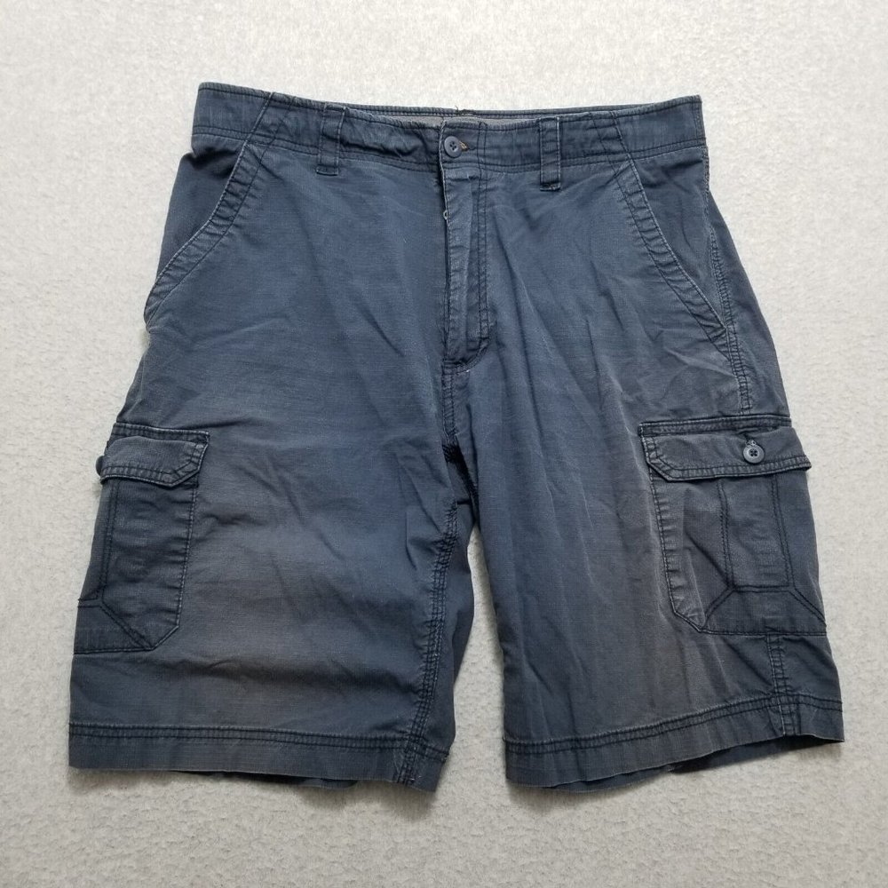 WearFirst Shorts Mens 36 Blue Cargo Pockets‎ Casual Outdoor